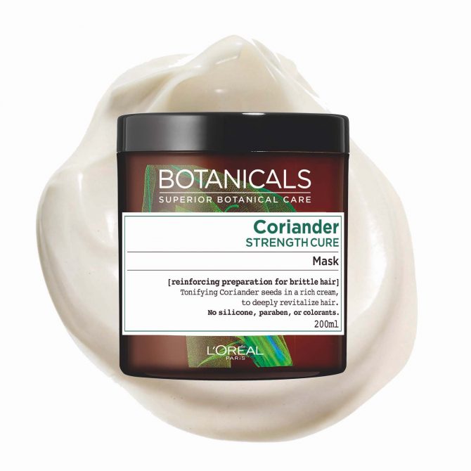 Best Care Product: Botanicals Coriander Strength Cure Mask L'OREAL PARIS