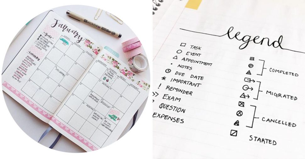 DIY: zo begin je aan een bullet journal