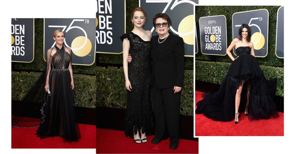 Must see: De radicale rode loperoutfits op de Golden Globes 2018