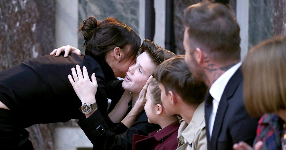 Te schattig: De Beckham-kids schitteren op de eerste rij van de NYFW