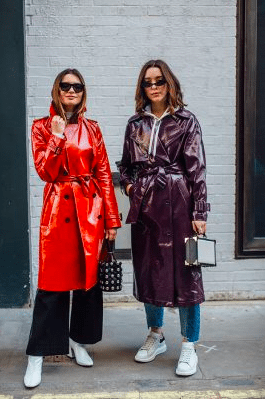 londen, modeweek, fashion week, rood, trend, streetstyle, outfit, look, inspiratie, 2018