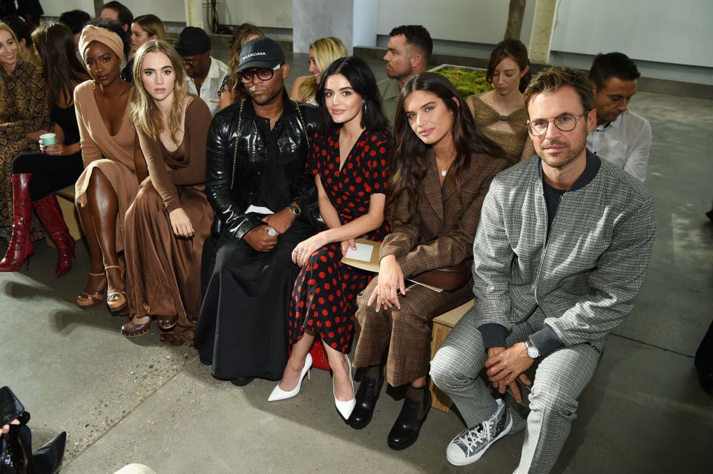 frontrow, new york, fashion week, modeweek, celebs, ss20