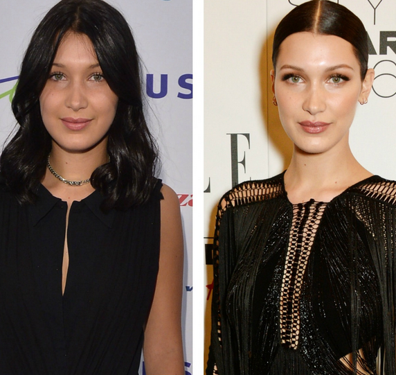 bella hadid glow up