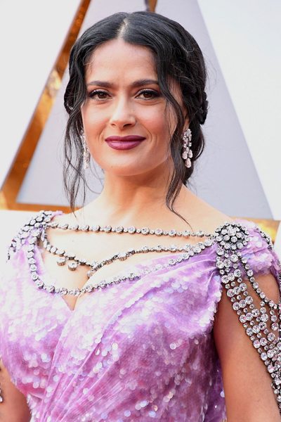 oscars 2018 beauty make-up salma hayek