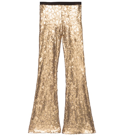 shopping glitter broek zwart party zilver silver mango