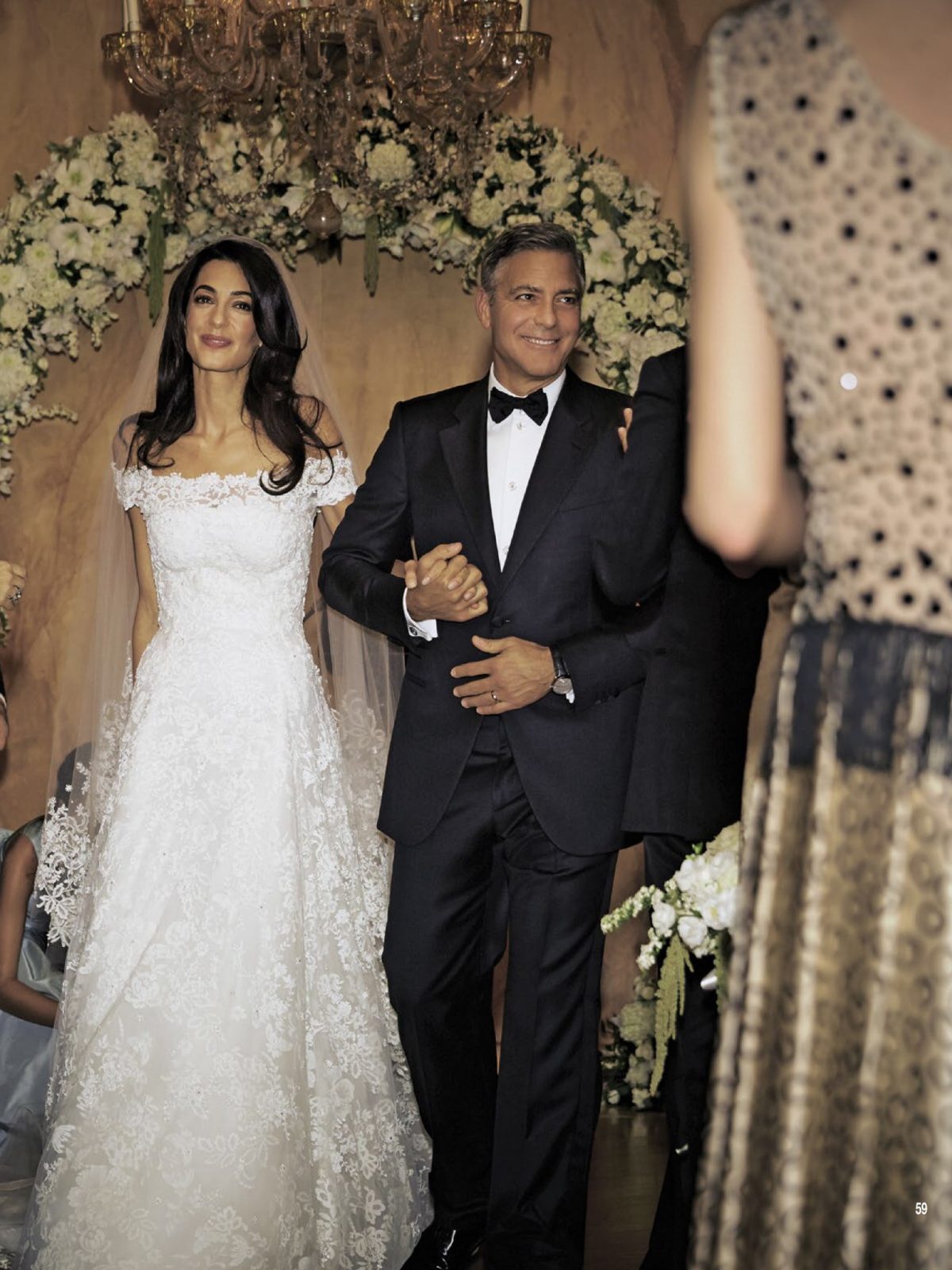 huwelijk, trouw, celeb, sterren, inspiratie, wedding, amal alamuddin