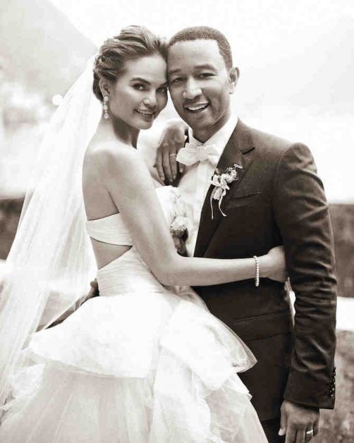 huwelijk, trouw, celeb, sterren, inspiratie, wedding, chrissy teigen