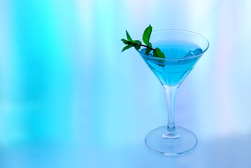 cocktail, horoscoop, sterrenbeeld, boogschutter, blue turquoise