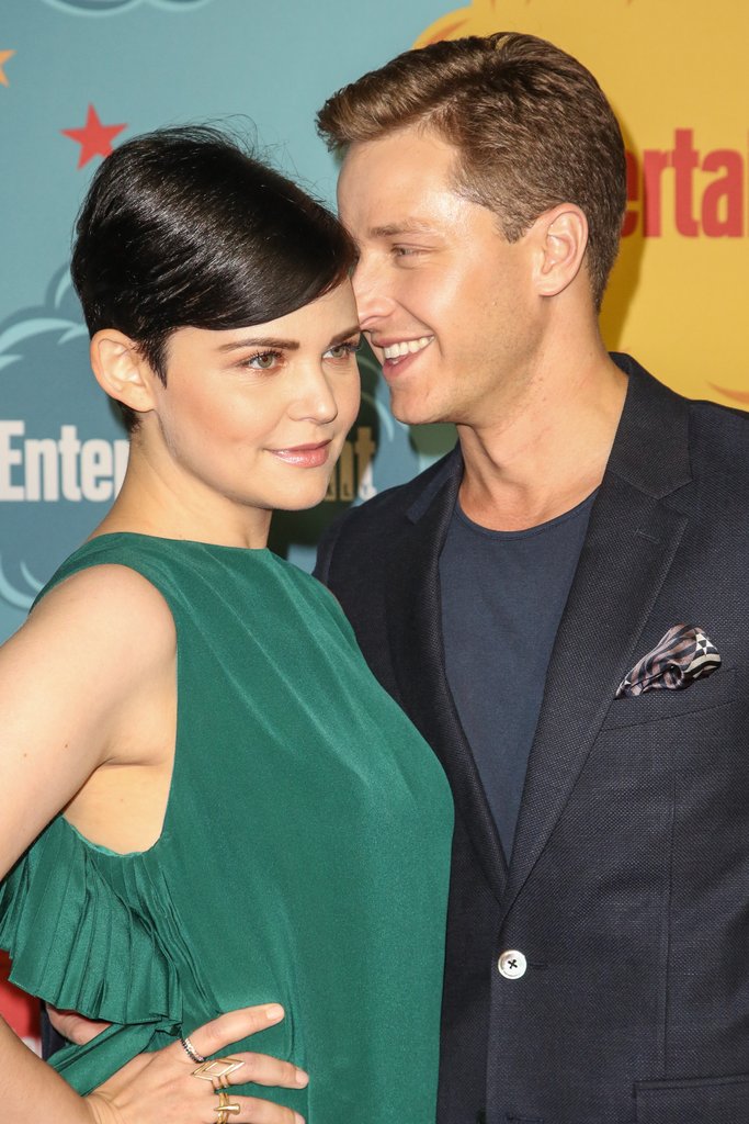 celebrity, koppel, romantiek, film, set, ginnifer goodwin, josh dallas