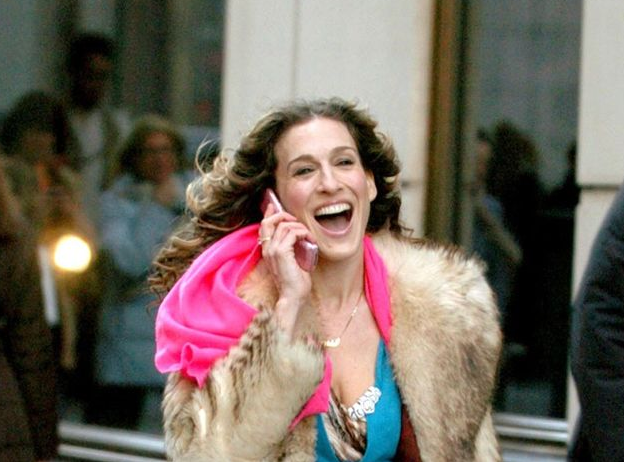 klaptelefoon flip phone carrie bradshaw