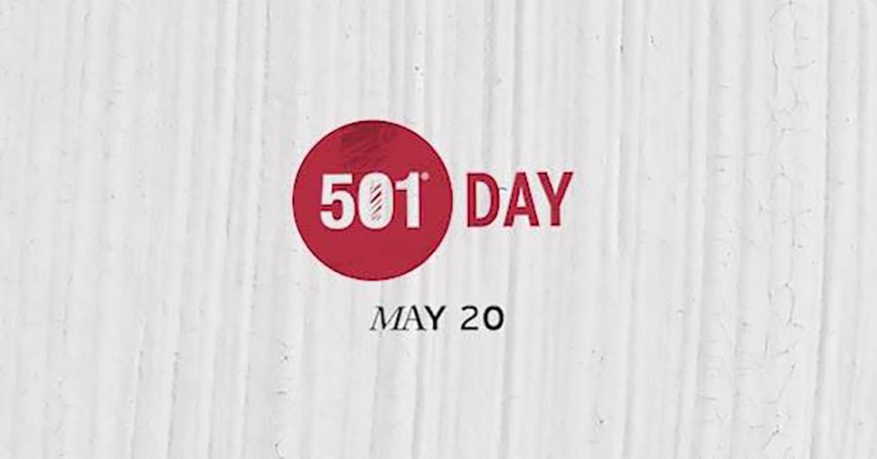 AGENDA: je kan op 501 day je jeans gratis laten customizen