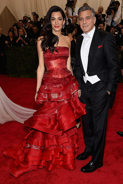 met gala, red carpet, dress, amal clooney