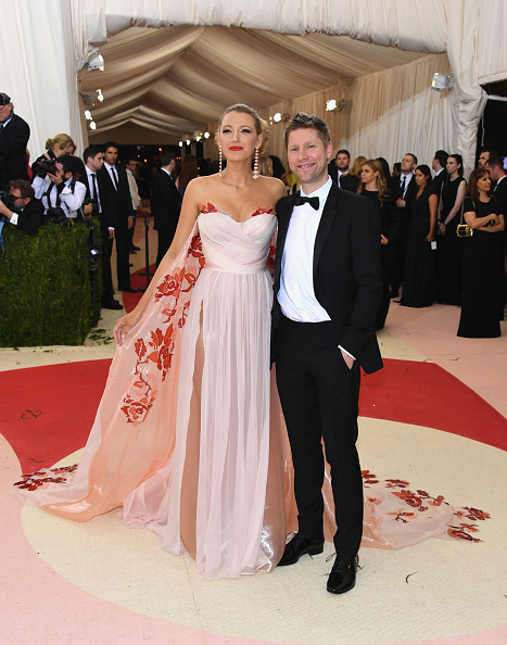 met gala, red carpet, dress, Blake lively