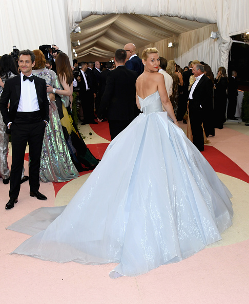 met gala, red carpet, dress, claire danes