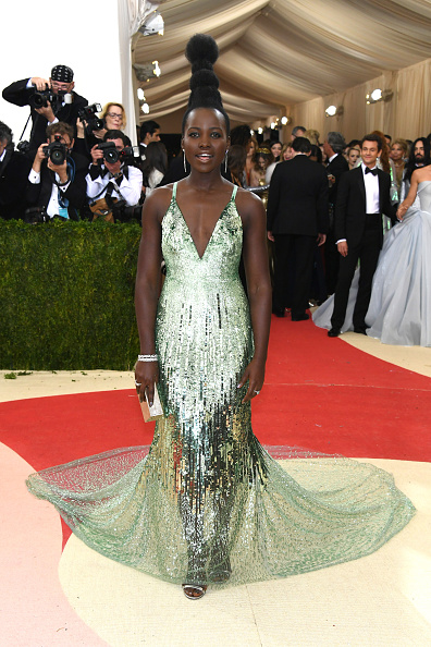 met gala, red carpet, dress, Lupita nyong'o