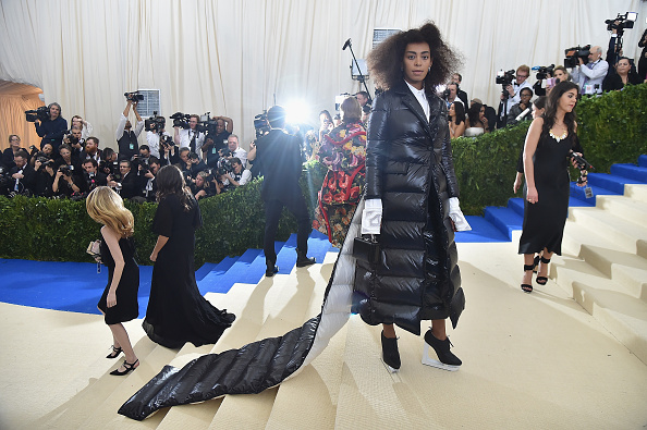 met gala, red carpet, dress, solange