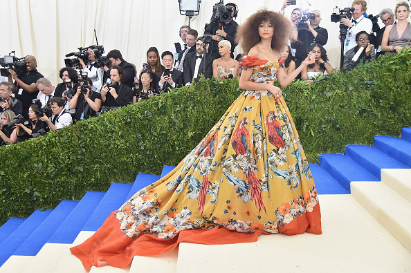 met gala, red carpet, dress, zendaya