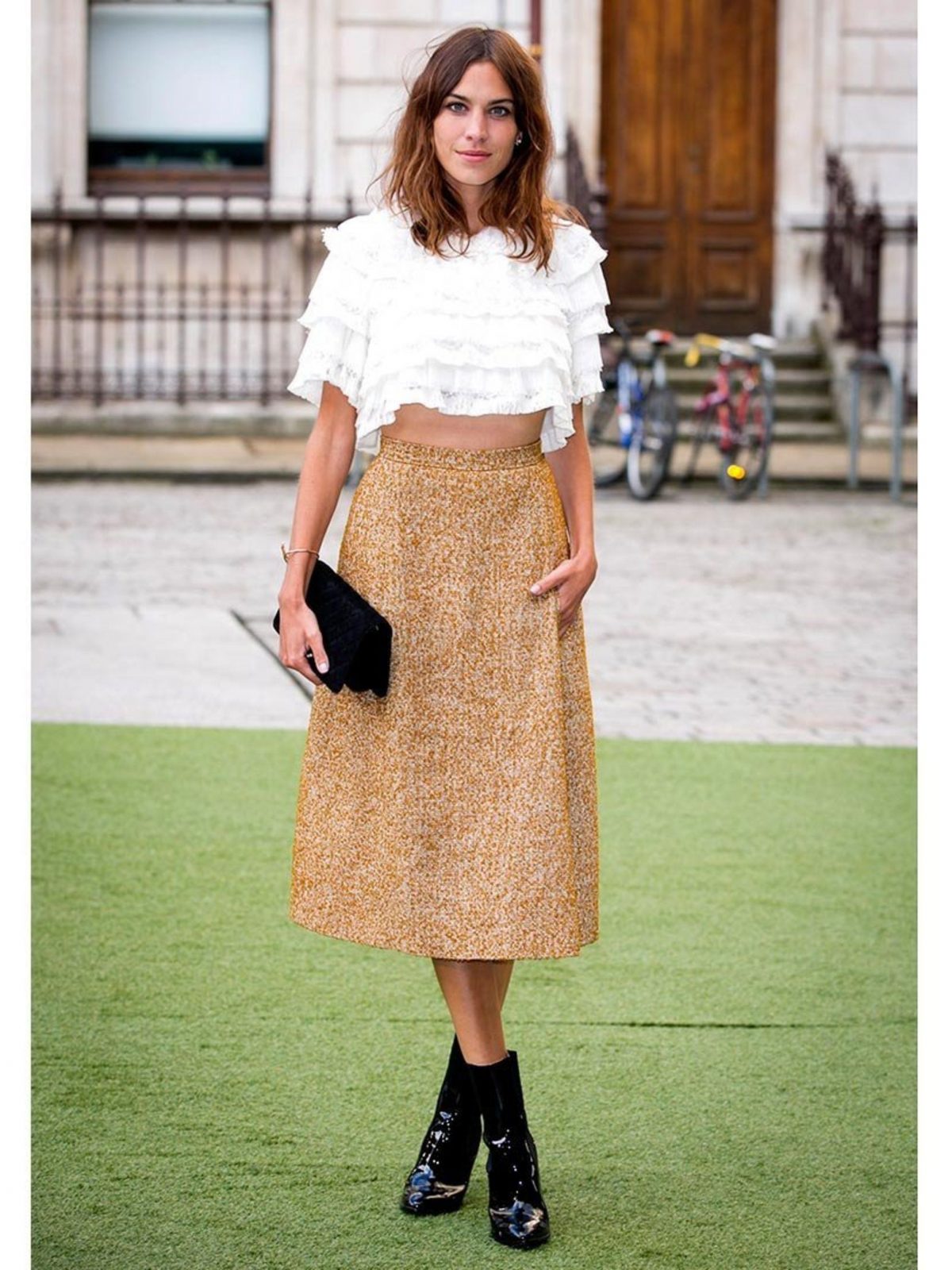 alexa chung, modeweek, fashion week, londen, stijl, it-girl, inspiratie, icoon, rode loper