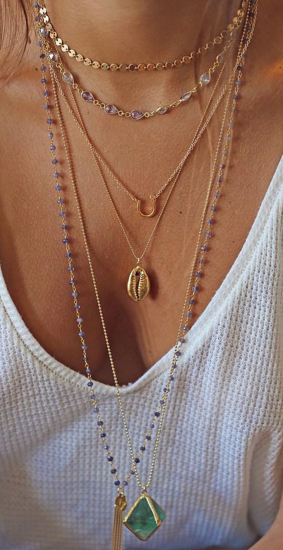 ketting, shopping, bedel, hanger, trend, boho