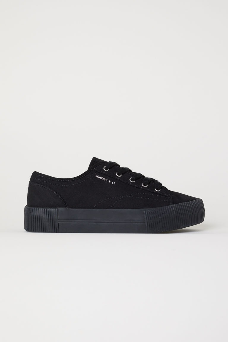 hm_plateau_sneakers_zwart