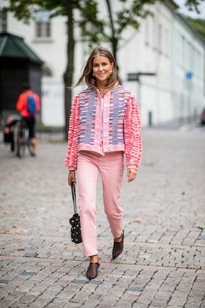 Street Style - Oslo Runway SS19 roze pak