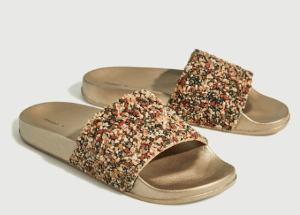 slippers, flip flops, shopping, zomer, vakantie, schoenen, pool slides