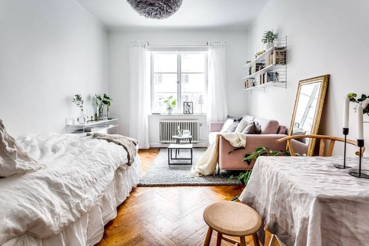 studio, appartement, ruimte, klein, tips, inrichting, deco