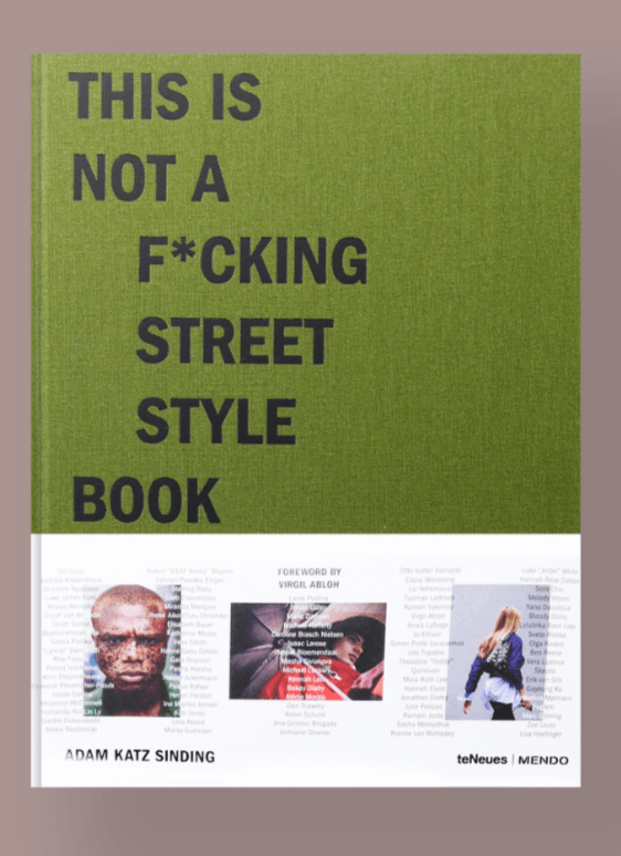 this is not a streetstyle book adam katz koffietafelboeken