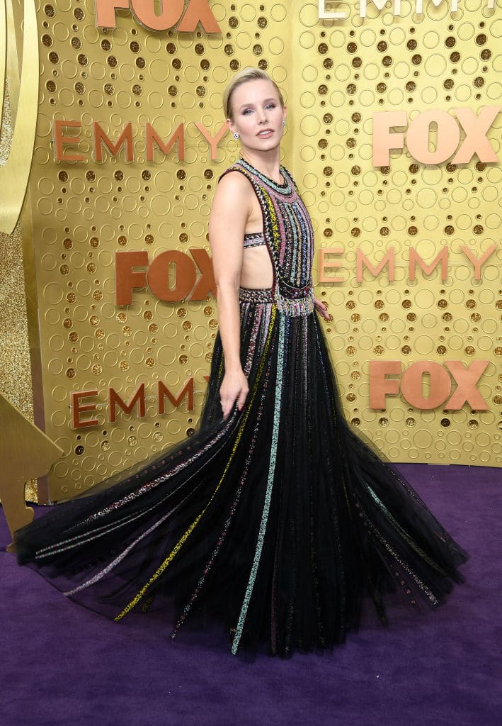 emmys, 2019, rode lope, jurk, celeb