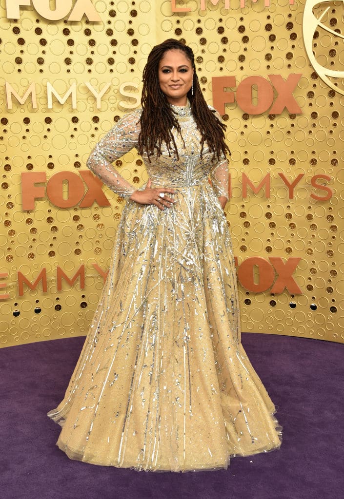 emmys, 2019, rode lope, jurk, celeb