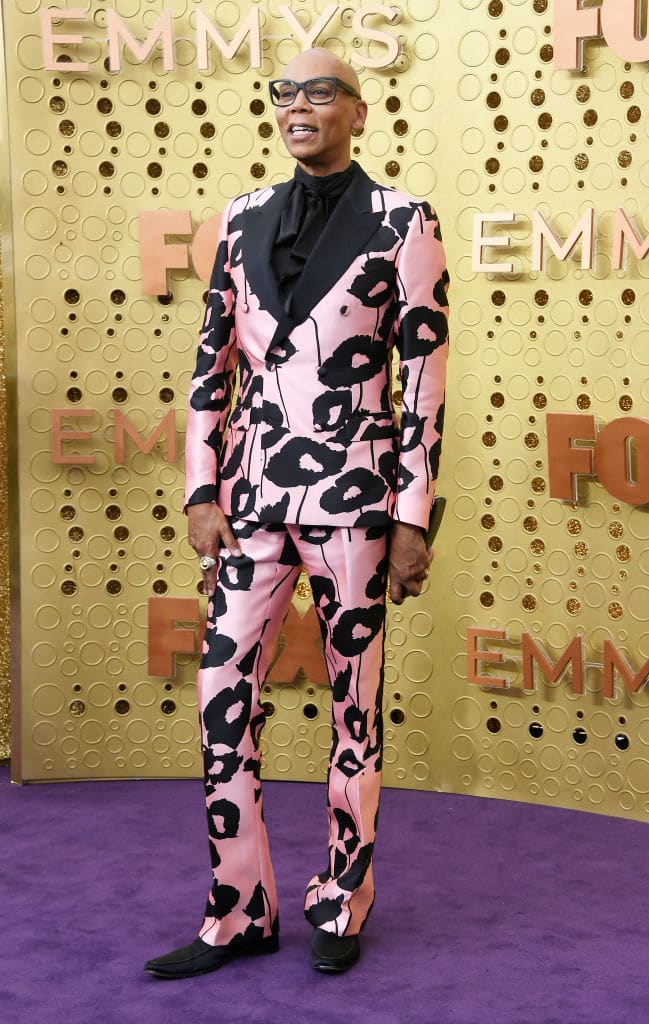 emmys, 2019, rode lope, jurk, celeb