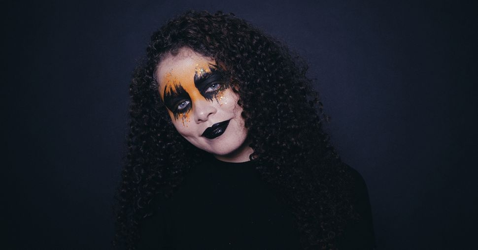 Halloween make-up tutorial: pompoenogen