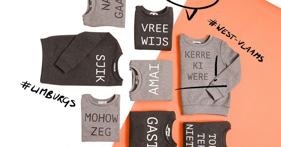 Mohow zeg: JBC brengt sweaters in dialect uit