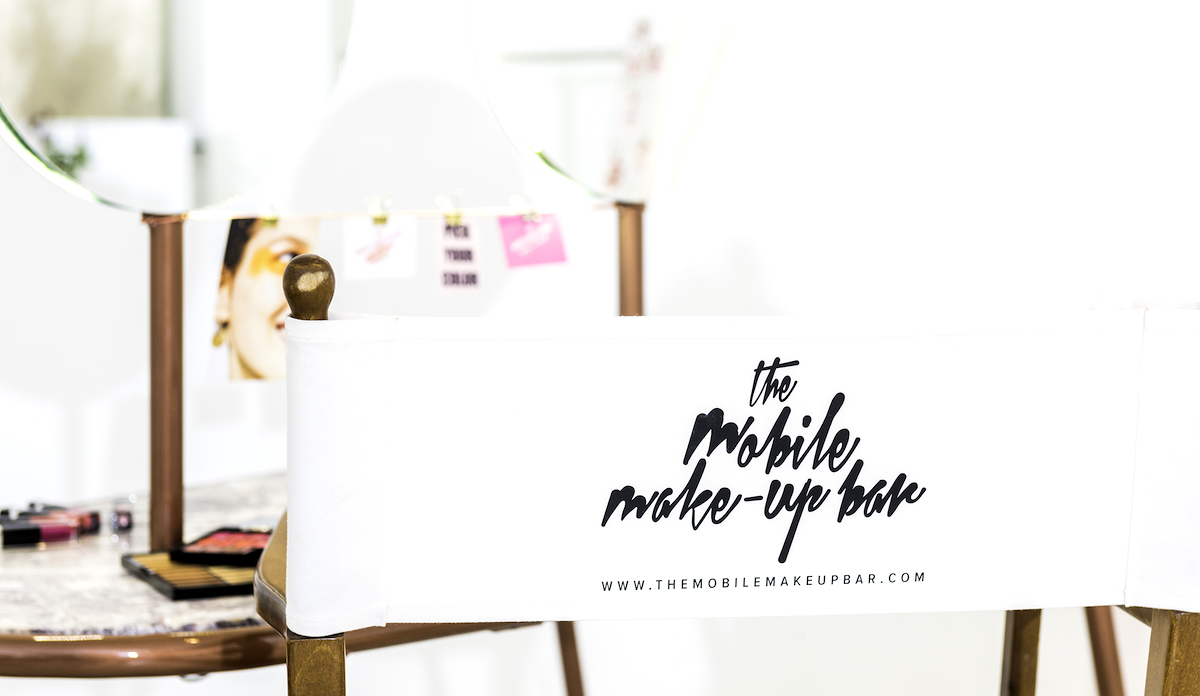 mobile make-up bar, labelchic, florence teerlinck, flowertattoo