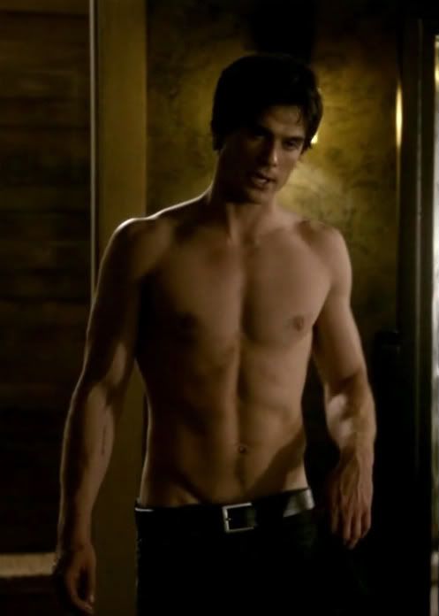 vampier, sexy, weerwolf, damon salvatore