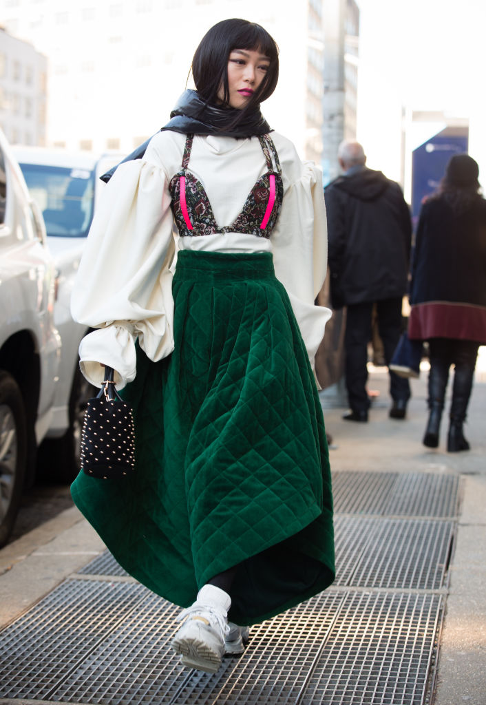 new york, fashion week, streetstyle