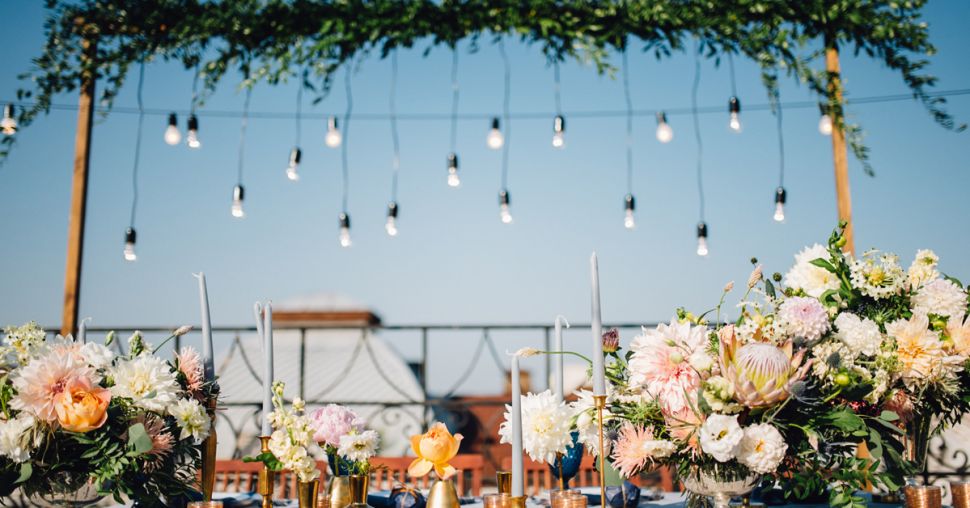 Dit zijn de mooiste trends voor een zomerse bruiloft