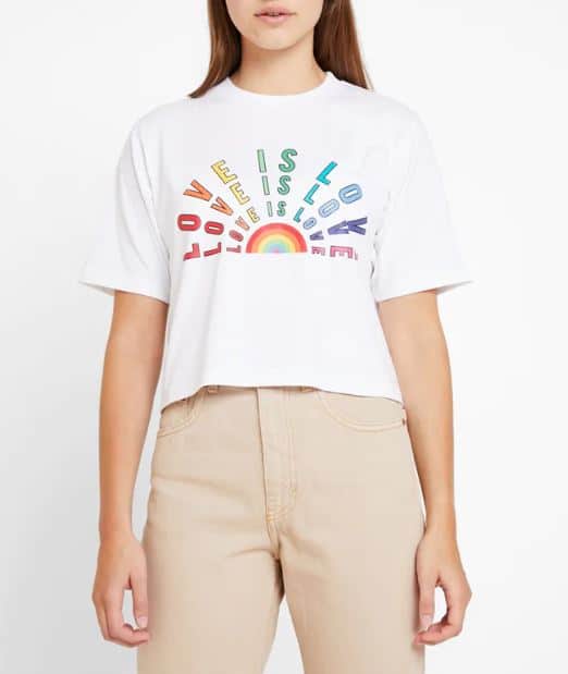 Love t-shirt, Missguided,