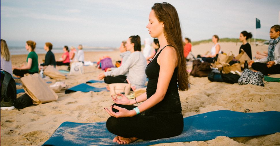 Dit was ELLE Yoga Sunset 2019