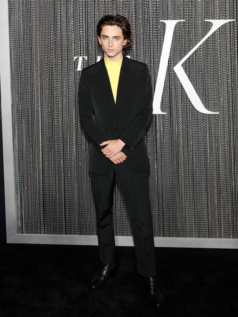 Timothée Chalamet stijl rode loper