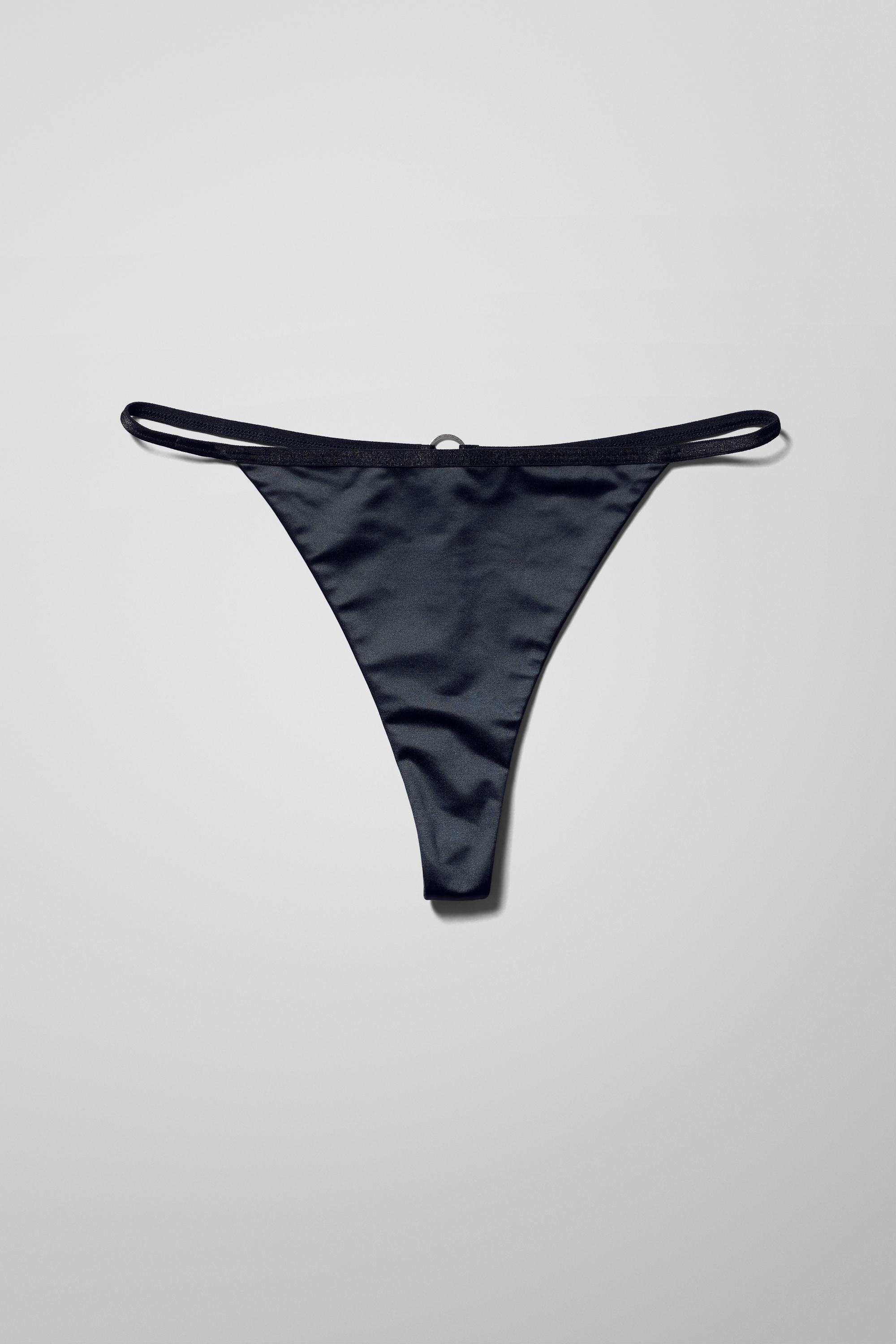 Weekday - SS20 - Limited Edition Collection - Black Thong - 12 euro