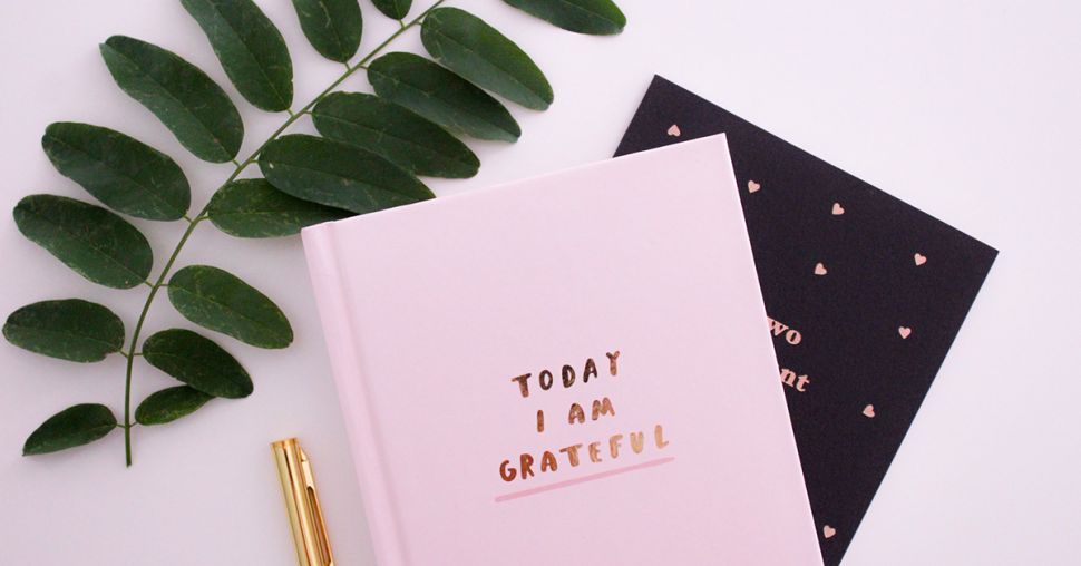 Dit is het ideale moment om een gratitude journal te starten