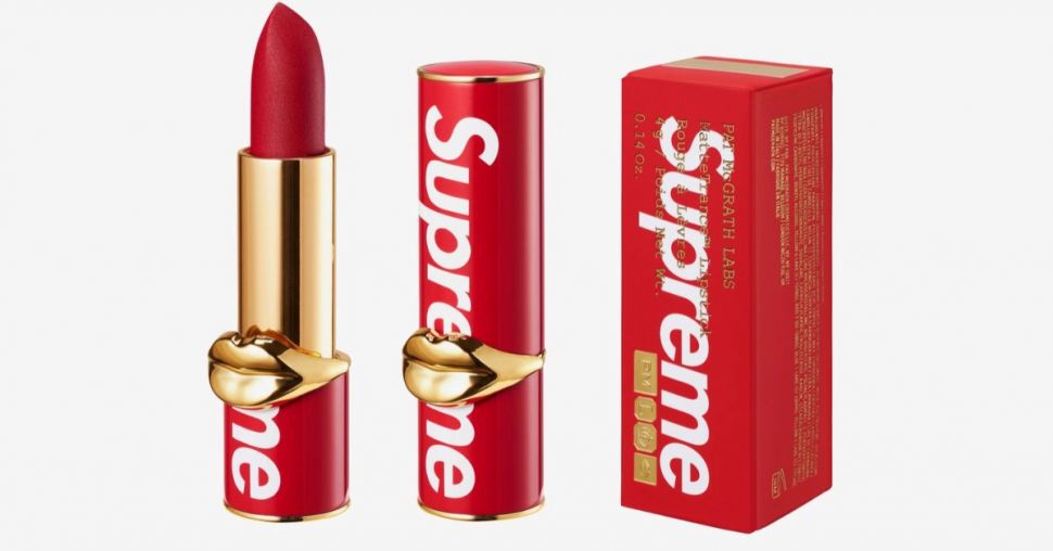 Zien: de allereerste lippenstift van Supreme x Path McGrath