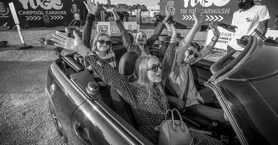 Staycation: ontdek de allereerste drive-in concerten in Brussel