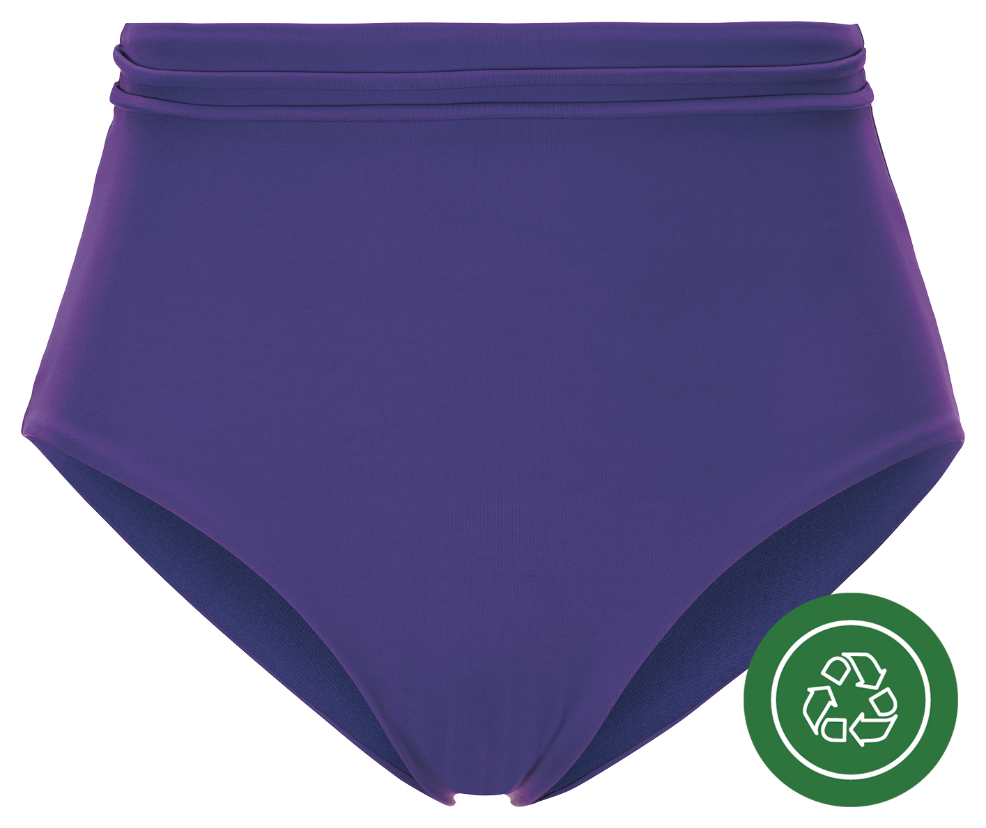 Paars high-waist bikinibroekje €9,99