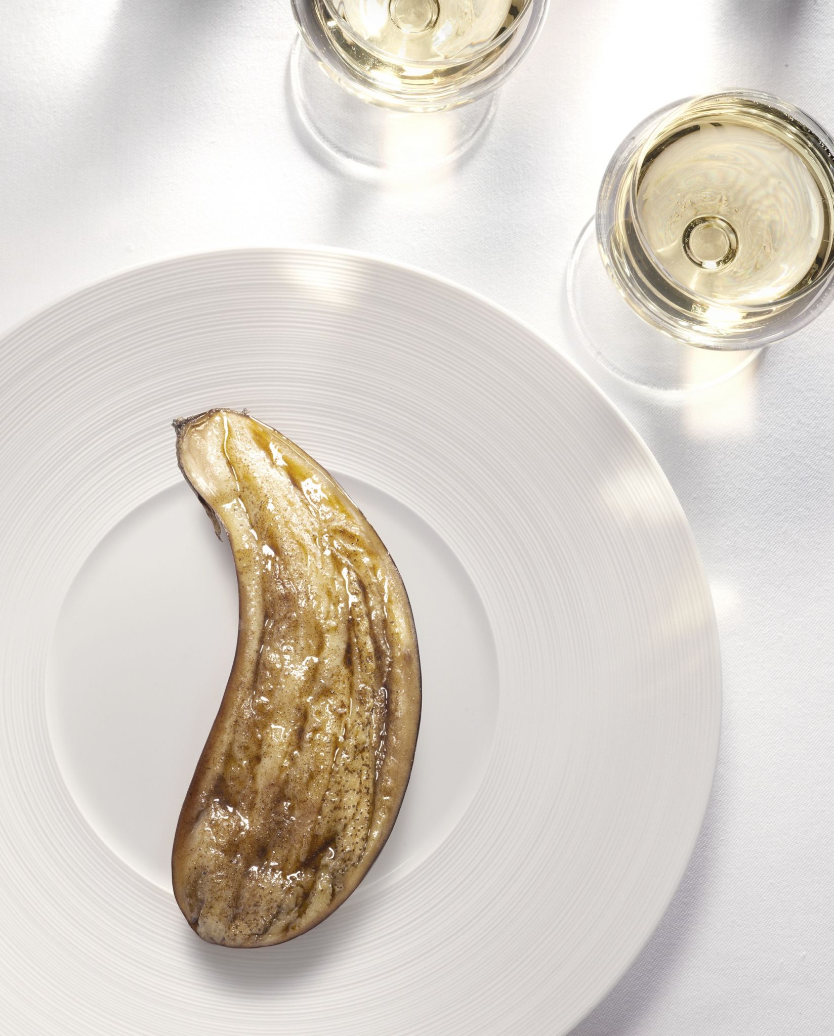 Moët & Chandon Grand Vitange 2013 - roasted eggplant