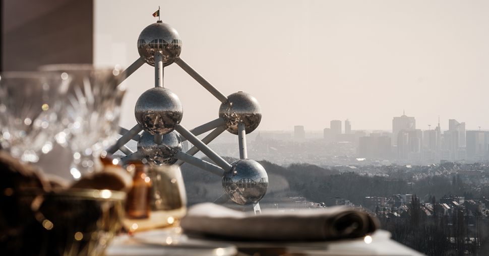 Chefs van Comme Chez Soi en The Jane openen pop-uprestaurant Table 58 met zicht op Atomium