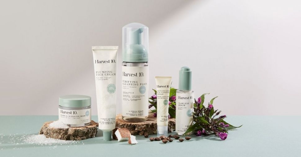 Alles over het nieuwe natuurlijke skincaremerk Harvest 10.