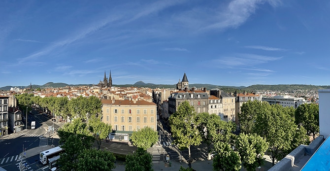 Clermont-Ferrand view