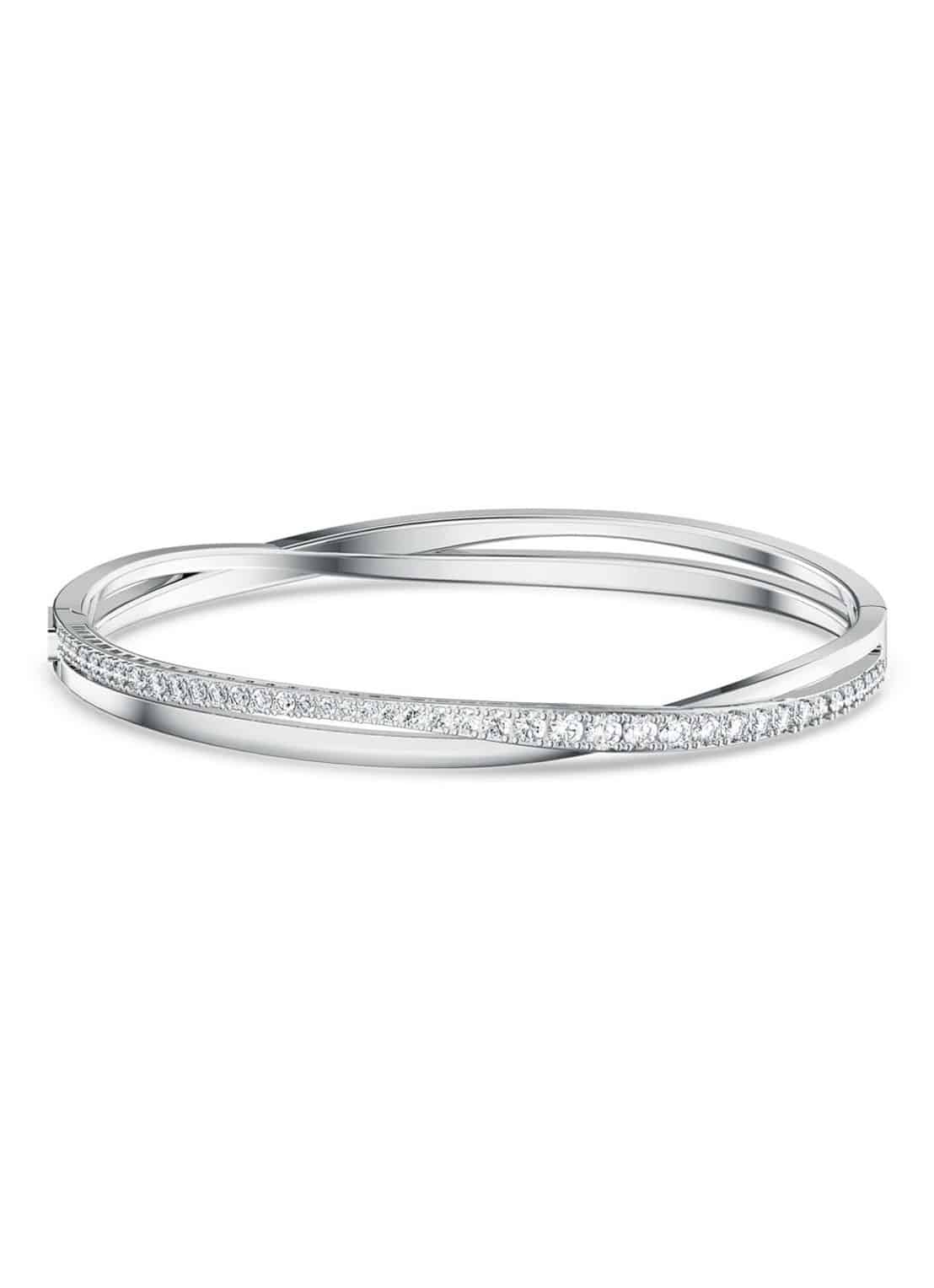 Swarovski - Rows bangle met kristal